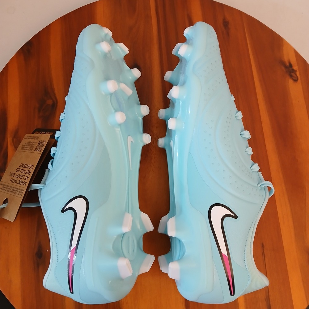 Nike Tiempo Legend 10 Academy FG Soccer Cleats Mens 10 Prism Pack DV4337-401 - Picture 6 of 9